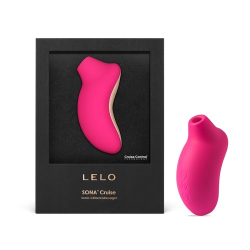 LELO SONA Cruise Clitoral Stimulator Cerise