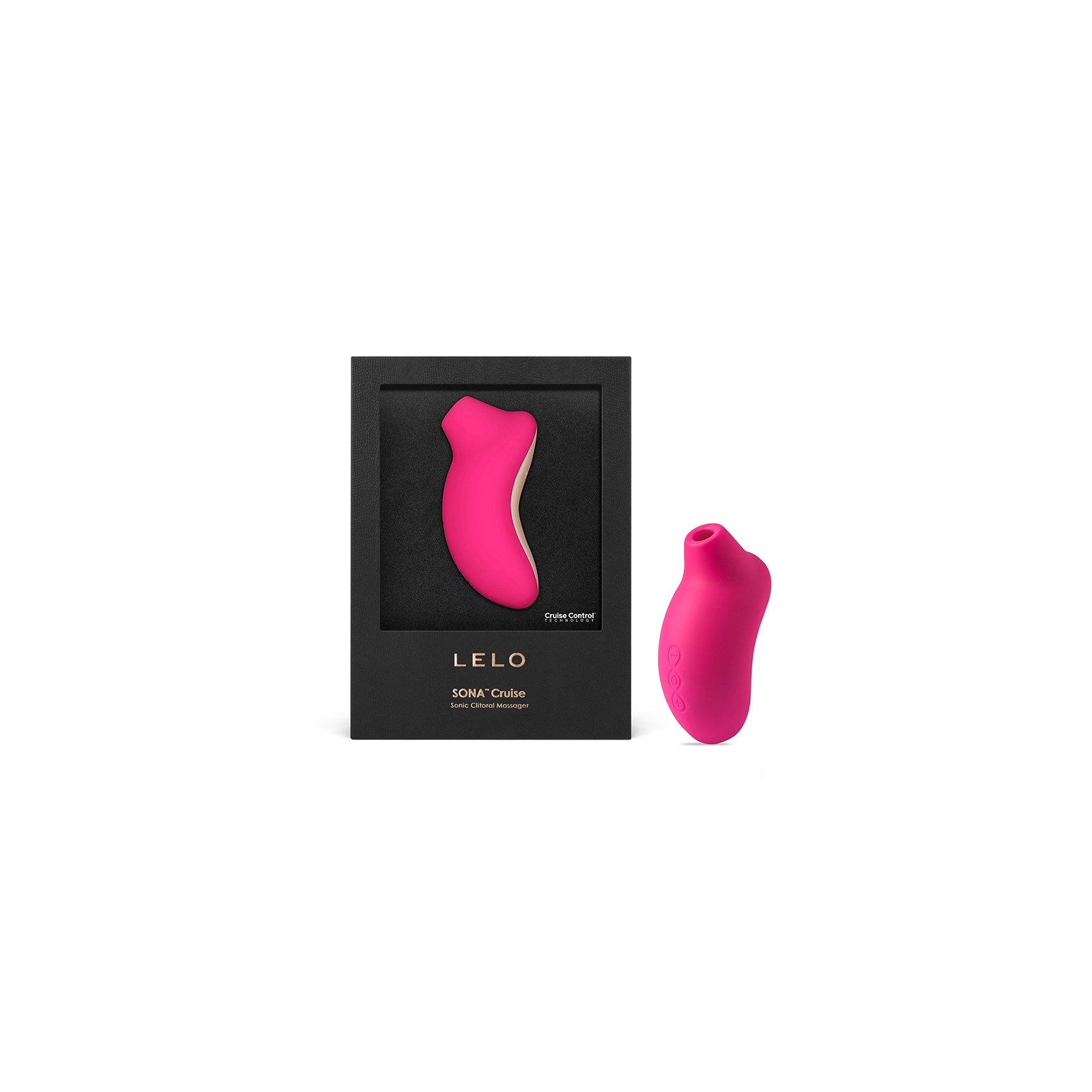 LELO SONA Cruise Clitoral Stimulator Cerise