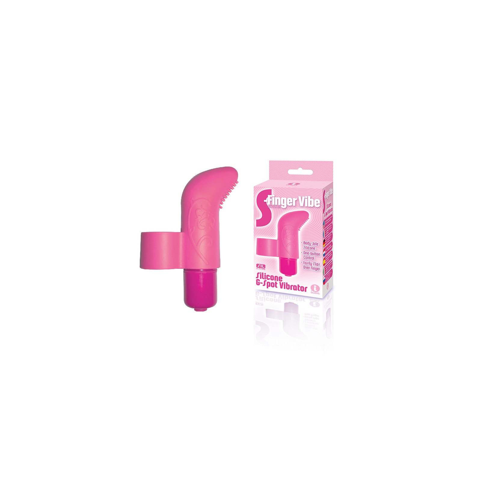 S-Finger Bullet Vibrator for Targeted Pleasure