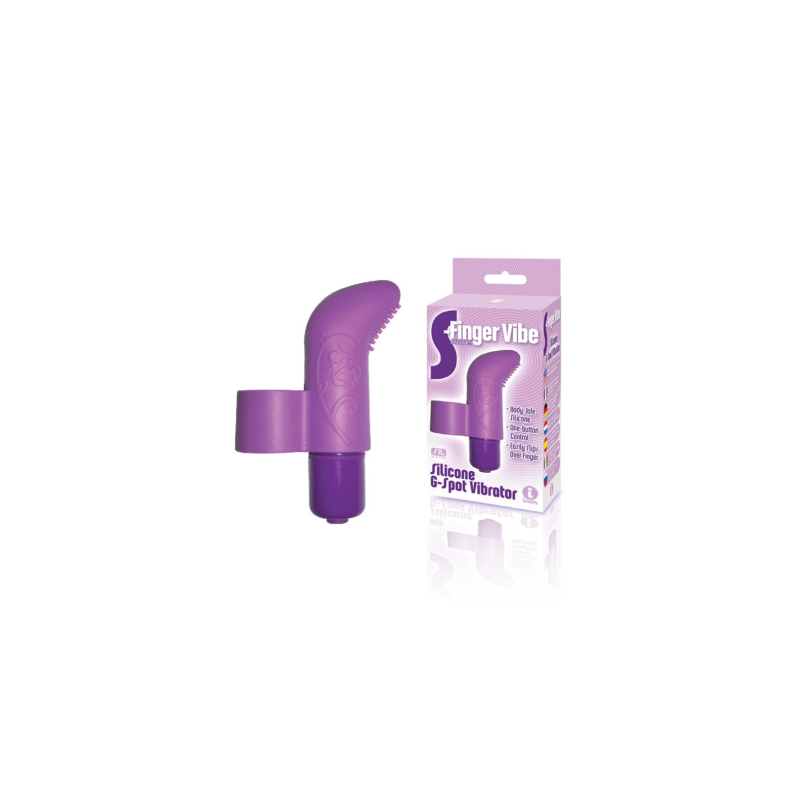 El Vibrador S-Finger Violeta - Estímulo Definitivo