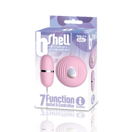 The 9's b-Shell Pink Bullet Vibrator