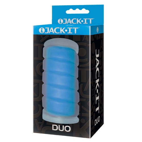 Stroker Jack-It Duo Azul Cielo