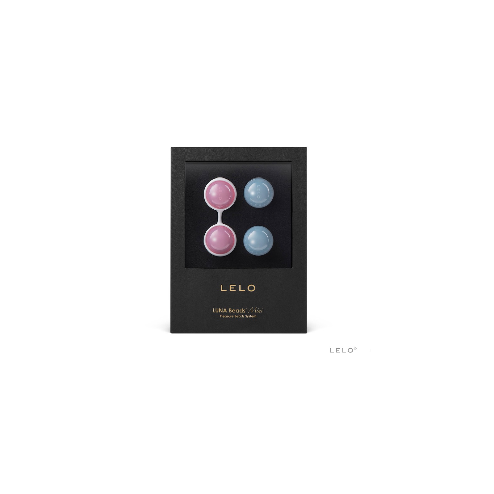 LELO BEADS Mini Kegel Balls Set Blue Pink