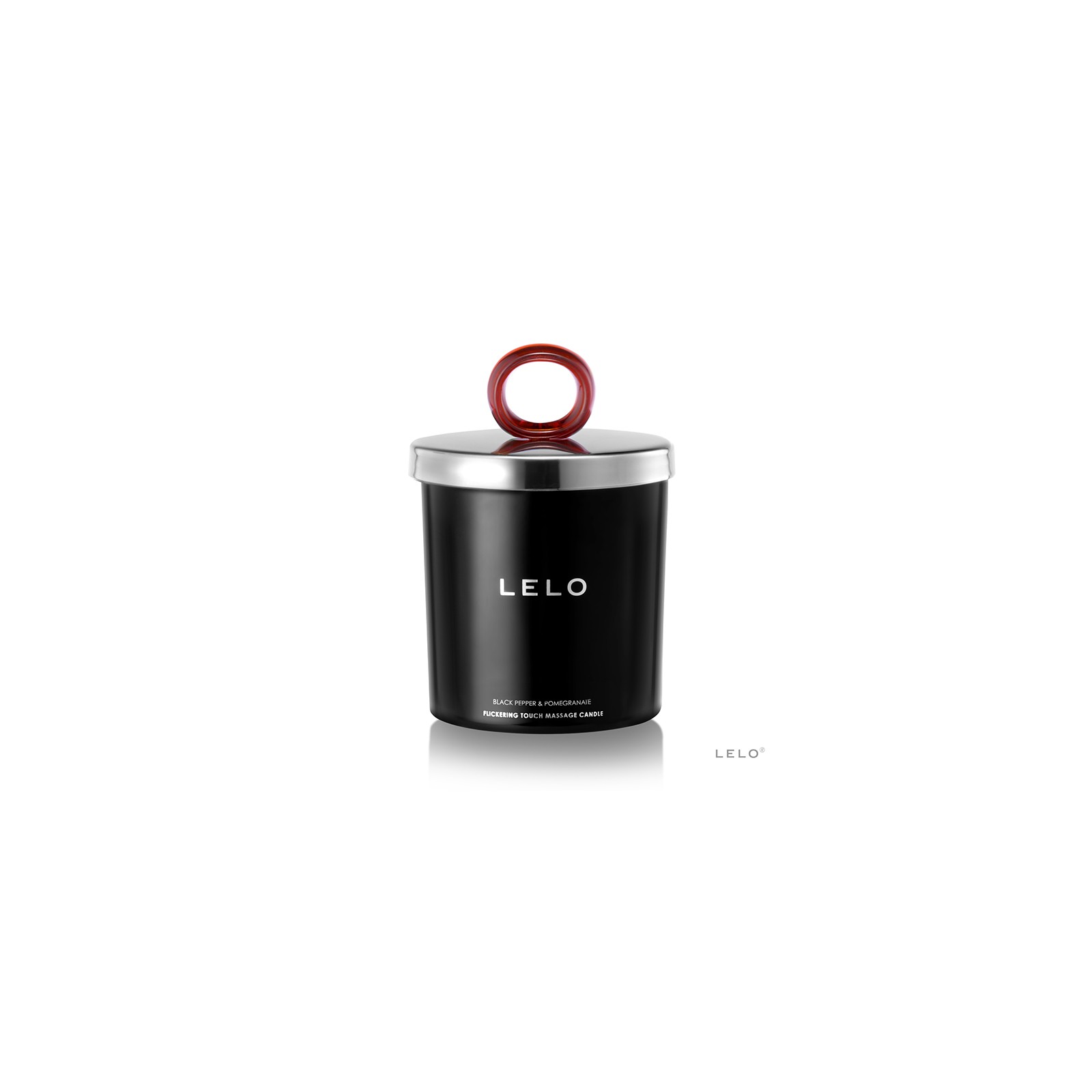 LELO Massage Candle - Black Pepper & Pomegranate Scent