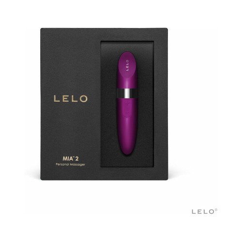 LELO MIA 2 Vibrador Recargable Estilo Labial Rosa Profundo