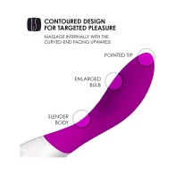 LELO MONA WAVE Vibrador Recargable de Punto G Rosa Profundo