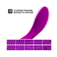 LELO MONA WAVE Vibrador Recargable de Punto G Rosa Profundo