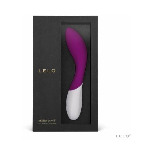 LELO MONA WAVE Vibrador Recargable de Punto G Rosa Profundo