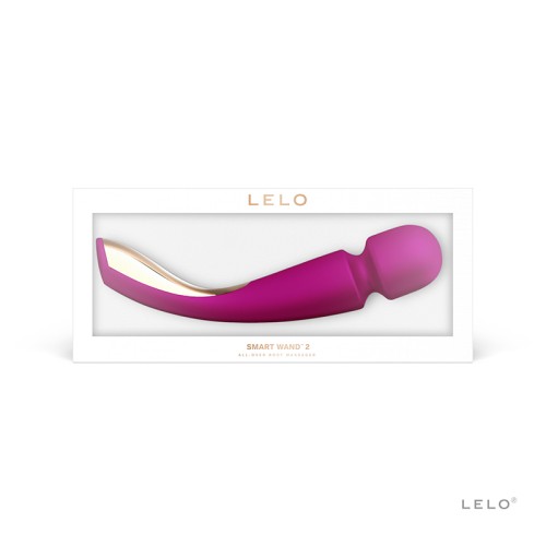 LELO Smart Wand 2 Large Vibrator Deep Rose