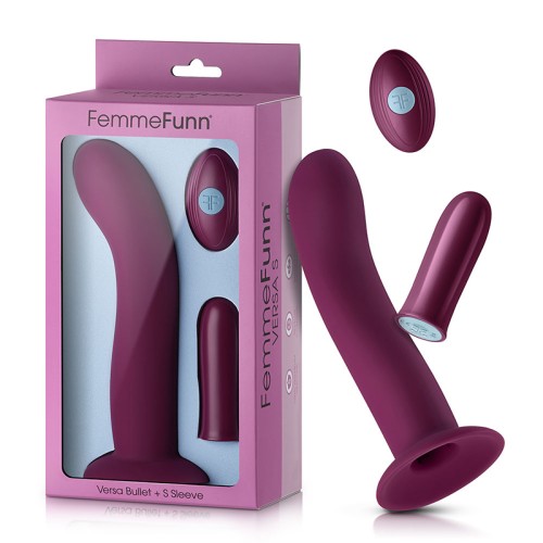 FemmeFunn Versa S Bullet Vibrator & Curved Sleeve