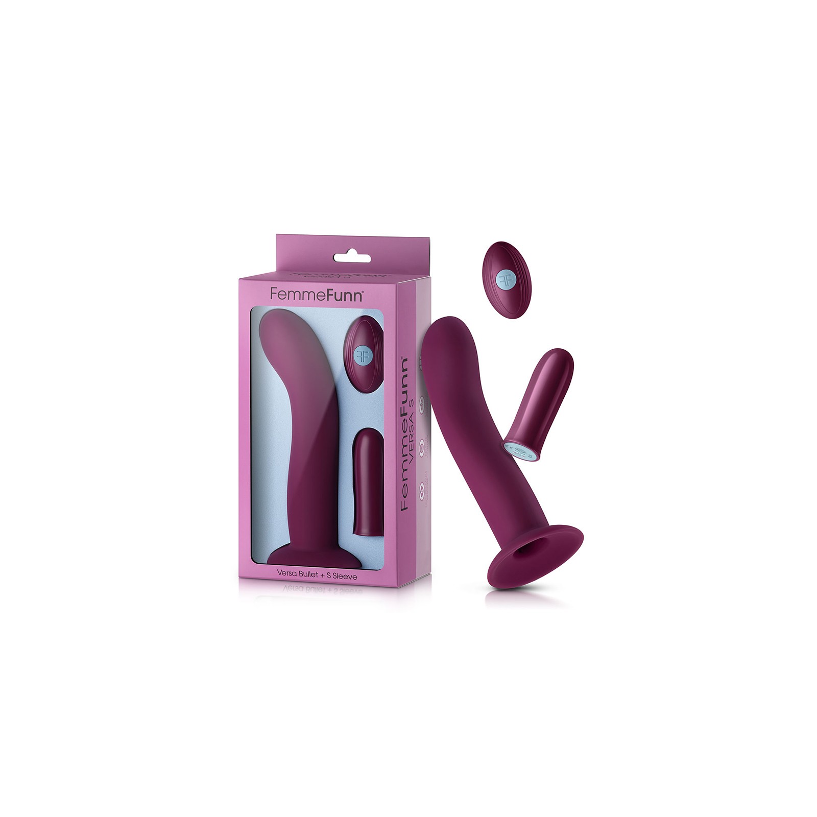 FemmeFunn Versa S Bullet Vibrator & Curved Sleeve