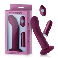 FemmeFunn Versa S Vibrador Bullet con Manga Curva