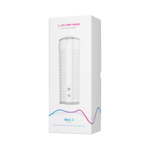 Lovense Max 2 Bluetooth App-Controlled Vibrating and Suction Masturbator