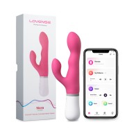 Lovense Nora Bluetooth Remote-Controlled Rabbit Vibrator