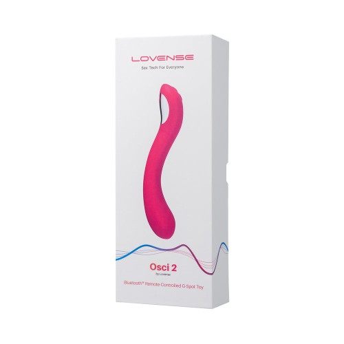 Juguete Bluetooth Lovense Osci 2 Punto G