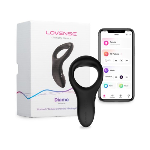 Lovense Diamo Anillo Vibrador Control Remoto Bluetooth