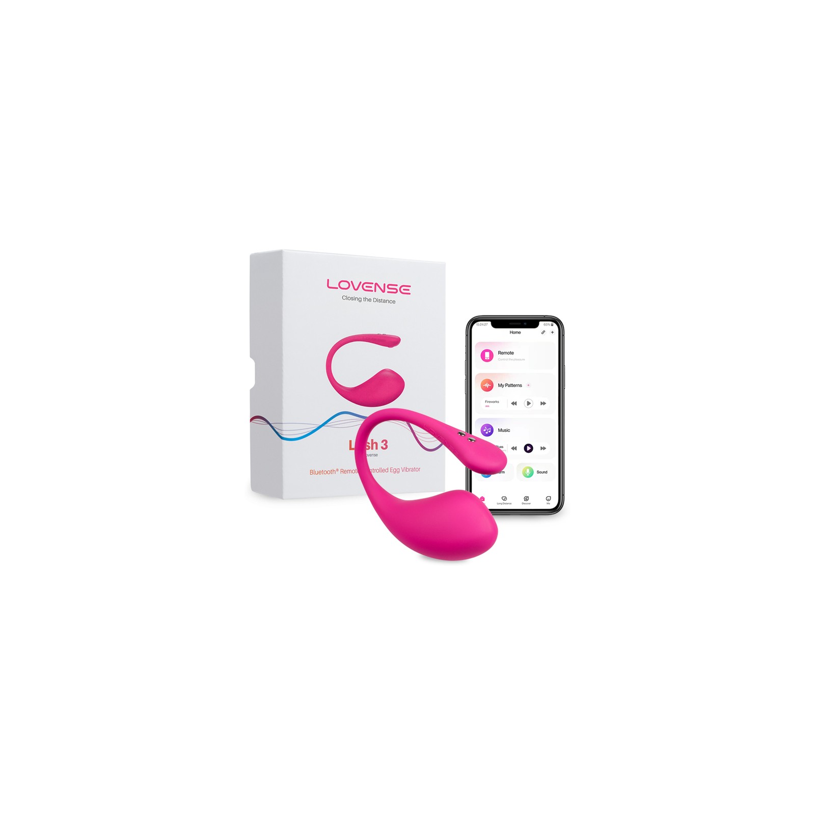 Lovense Lush 3 Bluetooth Egg Vibrator - Ultimate Pleasure