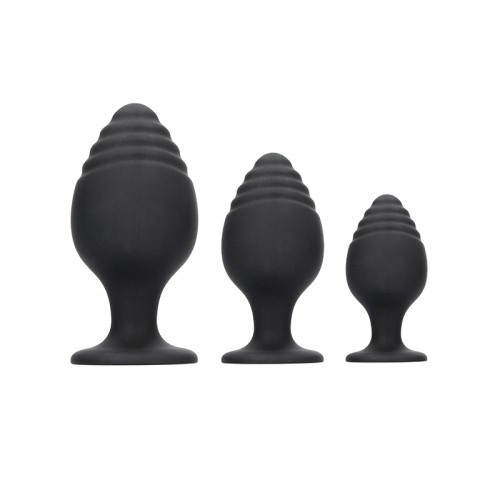 Ouch! Silicone Anal Plug Set for Pleasure Exploration