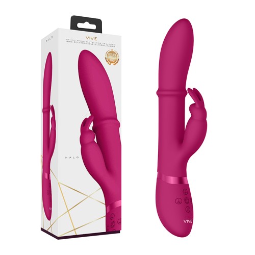 Vibrador de conejito recargable VIVE HALO