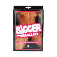 Juego de Cartas Play Wiv Me Bigger or Smaller - Diversión en Fiesta