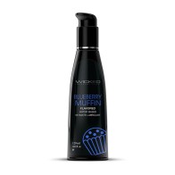 Lubricante Wicked Aqua Blueberry Muffin para Diversión Dulce