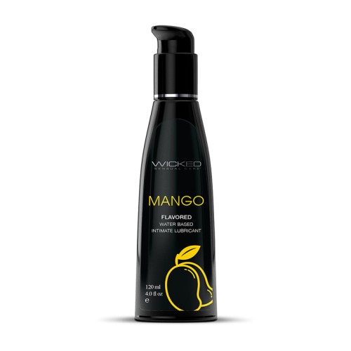 Lubricante Aqua Mango Wicked a Base de Agua