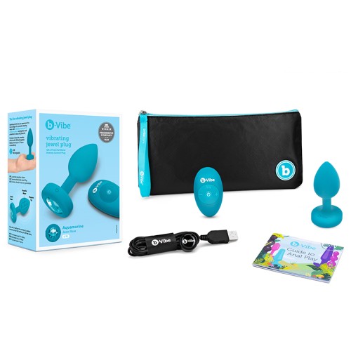 b-Vibe Vibrating Jewel Remote-Controlled Anal Plug