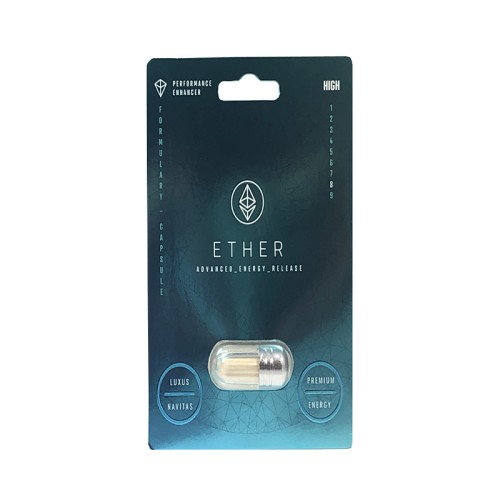 Píldora de Mejora Masculina Ether para Rendimiento