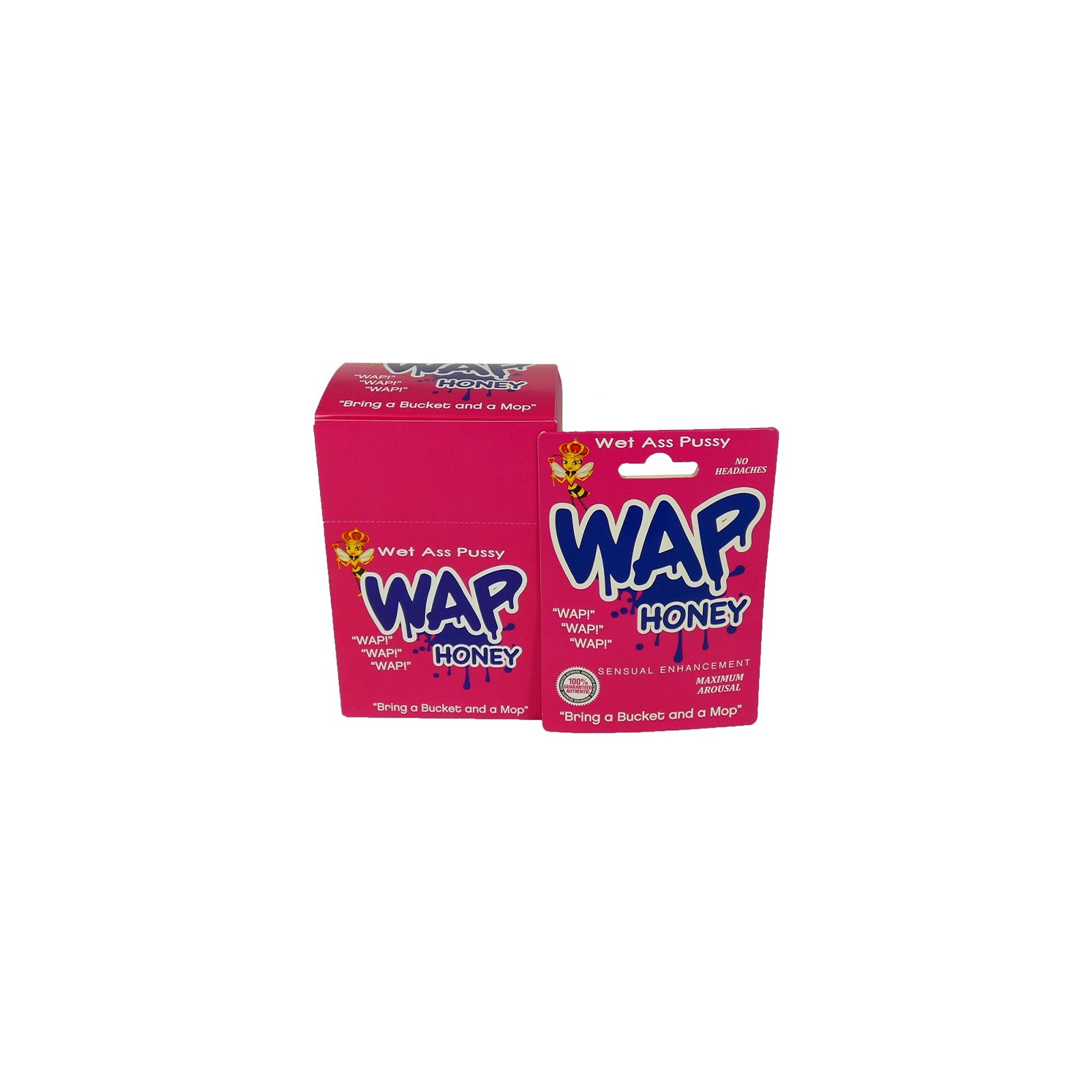 Display de WAP Honey Shot para Mejoramiento Femenino