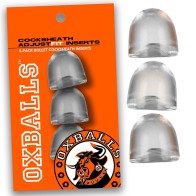 OxBalls ADJUSTFIT INSERT Pack de 3 Transparentes