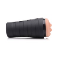 Curve Toys Mistress Karla Deluxe Mouth Stroker Medium