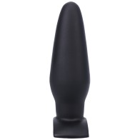 Bronco Anal Plug by Tantus in Black Onyx