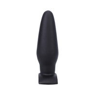 Bronco Anal Plug by Tantus in Black Onyx