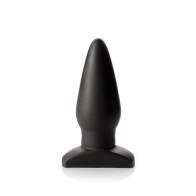 Tantus Ringo Traditional Anal Plug Black