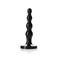 Plug Anal Grande Con Perlas Ripple Black