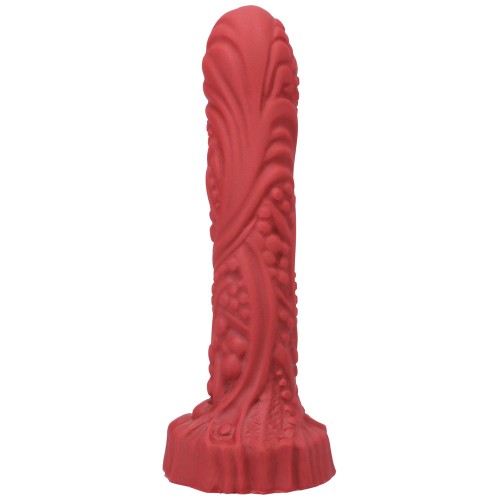 Dildo Texturizado Tantus Groove Rojo Sangre Verdadera