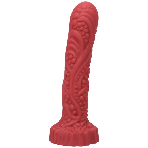 Dildo Texturizado Tantus Groove Rojo Sangre Verdadera