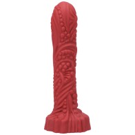 Dildo Texturizado Tantus Groove Rojo Sangre Verdadera