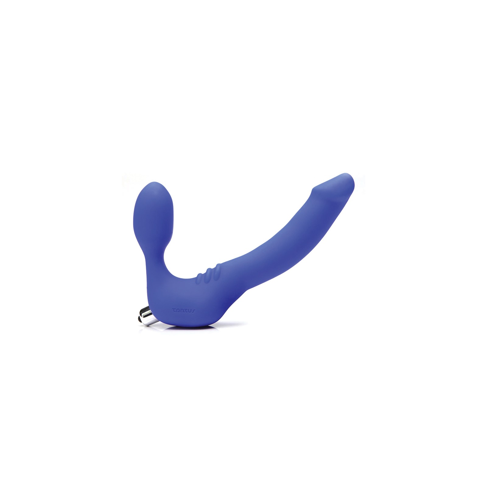 Tantus Strapless Slim Vibrating Strap-On Dildo Azure