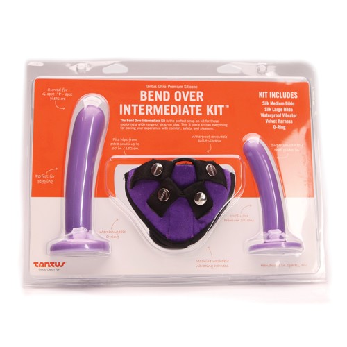 Tantus Bend Over Kit Intermedio de Arnés para Strap-On Lila