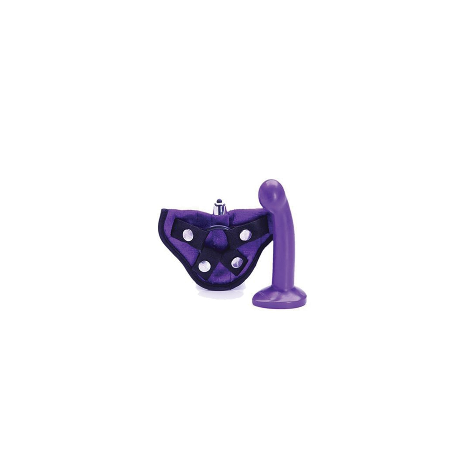 Tantus Sport Vibrating Dildo Kit Amethyst