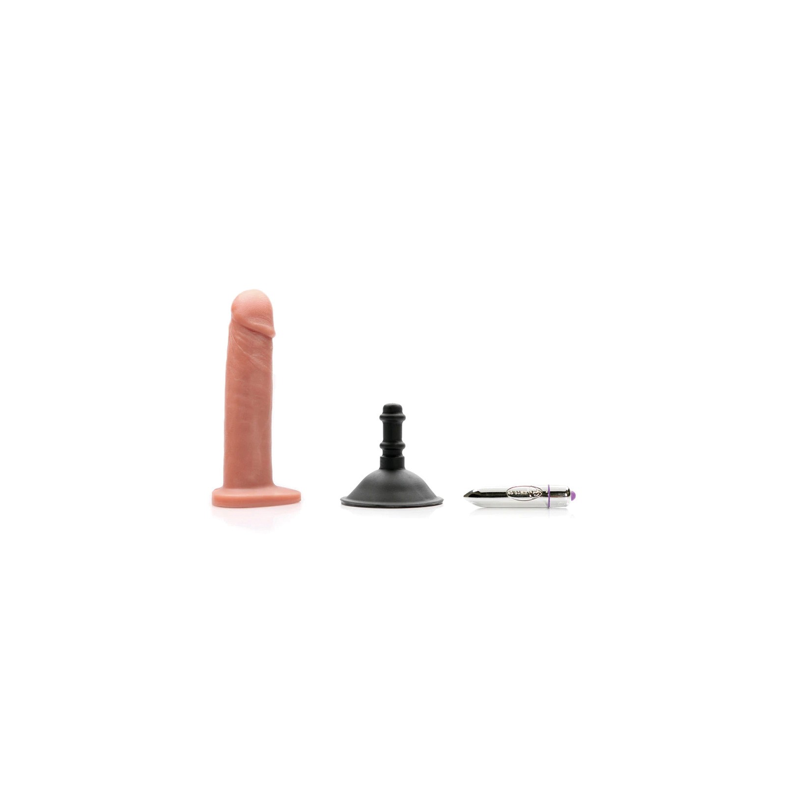 Kit Dildo Vibrador Tantus Alan O2 - Experiencia Realista