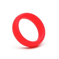 Tantus Beginner C-Ring 2 in. Crimson for Better Stimulation