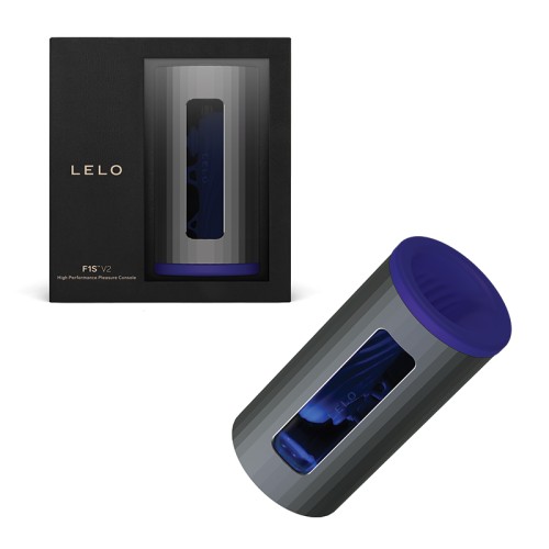 LELO F1S V2 Masturbador - Gunmetal/Azul Medianoche