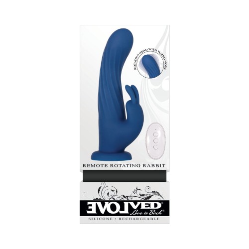 Vibrador Conejito Rotatorio Control Remoto Evolved