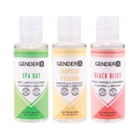 Gender X Flavored Lubricant Travel Pack