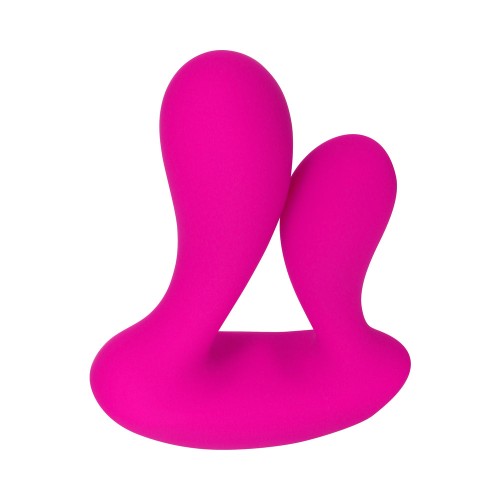 Adam & Eve Remote-Controlled Silicone Dual Entry Vibrator