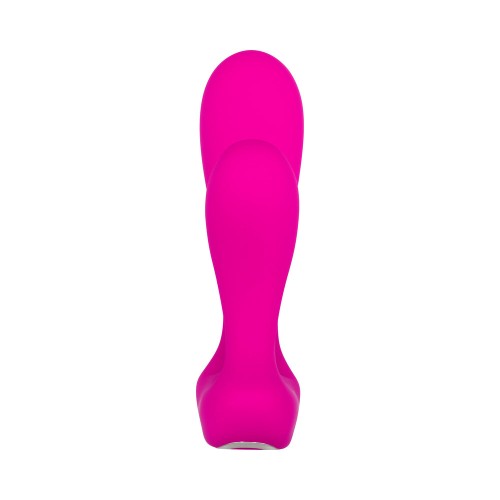 Vibrador de Silicona Doble Entrada Control Remoto Adam & Eve