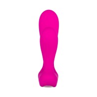 Vibrador de Silicona Doble Entrada Control Remoto Adam & Eve