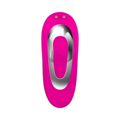 Adam & Eve Remote-Controlled Silicone Dual Entry Vibrator